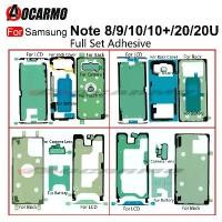 ราคา ฝาหลัง LCD ด้านหน้าสำหรับ Samsung Note 9, 8, 7, 10 Plus, 20 Ultra, Note10 และ Note9, แบตเตอรี่, ชุดเต็ม, กันน้ำ, พร้อมเทปกาวและสติกเกอร์กาว (1733348026997048354)
