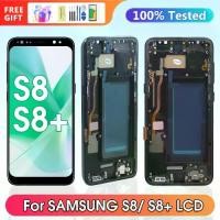 ราคา หน้าจอ TFT, สำหรับ Samsung Galaxy S8 Plus, S8+ G955F, จอ LCD, หน้าจอสัมผัสดิจิตอล, พร้อมกรอบ, เข้ากันได้กับ Samsung Galaxy S8 G950F, หน้าจอ (1733097306914456785)