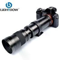 ราคา เลนส์ซูมเทเลโฟโต้ซูเปอร์, Lightdow, โฟกัส 420-800mm, รูรับแสง F8.3-16, พร้อมอะแดปเตอร์วงแหวน T2, เข้ากันได้กับกล้อง Sony, Canon, Nikon, Pentax, Olympus (1731924302798620844)