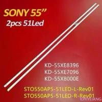 ราคา หลอดKD-55X8000E For Sony KD-55X8500FTV LED Backlight STO550AN5-51LED-R/L LCD Screen V550QWSE10 KD-55XE8396 KD-55XE7096 จัดส่งเฉพาะจุด (1733230051099051417)
