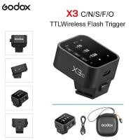 ราคา Godox X3 Touchscreen TTL Wireless Flash Trigger for Canon/Nikon/Sony แฟลชทริกเกอร์ ตัวส่งแฟลชไร้สาย (1733204919979837268)
