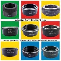 ราคา อะเดปเตอร์แปลง Fudnis for sony E mount Nex Camera for M42-FD-PK-AI-MD-CY-T2-L39-FAX-Eos-PB-LR-LM-OM (1732443900425439229)