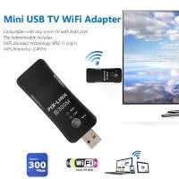 ราคา อะแดปเตอร์ USB TV WiFi, สากล, การ์ดเครือข่ายไร้สาย 300Mbps, ตัวขยายสัญญาณ WiFi RJ45, เข้ากันได้กับสมาร์ททีวี Samsung, LG, Sony (1732256830337222580)