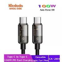 ราคา สายชาร์จเร็ว Type C to Type C, Mcdodo, ปิดอัตโนมัติ, 100W, รองรับ QC 4.0, เข้ากันได้กับแล็ปท็อป, Xiaomi, Samsung, โทรศัพท์ Type C ทั้งหมด, iPhone 15 ProMax, CA-284 (1733124678262490511)