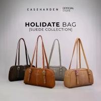 ราคา COD Caseharden Holidate Suede Bag กระเป๋าสะพายทรงหมอนใบใหญ่TikTok (1733067711832754096)