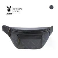 ราคา PLAYBOY รุ่น Drift Chest Bag กระเป๋าคาดอกคาดเอวผู้ชาย รหัส ST-B254PBM331-BL ดีไซน์คาดอกคาดเอว ลายโลโก้แบรนด์ สีกรม (1733303100516238479)