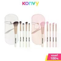 ราคา วัยรุ่น ผู้หญิง ความรู้สึก ชุดแปรงแต่งหน้า Sivanna Colors Beauty Tools 5 ชิ้น พกพาสะดวก (1733334169163695856)