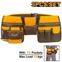 ราคา [COD] INGCO กระเป๋าเครื่่องมือ แบบคาดเอว รุ่น HTBP020328 ( Tools Pouch with Belt ) กระเป๋าเครื่องมือช่าง คาดเอว (1733261672746878296)