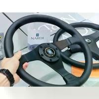 ราคา พวงมาลัย Nardi Gara 3/0 Steering Wheel 350 mm Leather Black Stitch Italy แท้ อิตาลี่ พวงแต่ง พวงซิ่ง นาร์ดี้ (1733080874010511316)