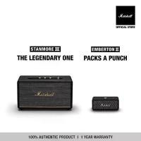 ราคา [BUNDLE SET] MARSHALL Stanmore III Black + Emberton II Black and Steel - รับประกัน 1 ปี + ส่งฟรี - ลำโพงบลูทูธ (1733199686561727518)