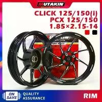 ราคา MUTAKIN ล้อแม็ก 801 ล้อแม็กคลิก For HONDA CLICK125(i) / CLICK150(i) PCX150 PCX125 BLACK/RED/BLUE -24T-1.8*2.15-14 (1733238737973839801)