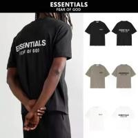 ราคา เสื้อยืด Fear of God Essentials FOG Classic Short Sleeve Tee ( SS25 ) Jet Black (1733315962919880505)