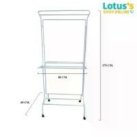 ราคา โลตัส ราวตากผ้า รุ่น L- 168 LOTUS''S CLOTHES DRYING RACK MODEL L- 168 - BLUE/WHITE คําแนะนําผลิตภัณฑ์ใหม่ของเดือนนี้ (1732752606899766453)
