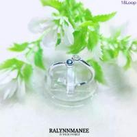 ราคา C6440 แหวนพลอยไพฑูรย์แท้และไพลินเผาเก่าแท้ (Natural Chrysoberyl, Blue Sapphire ) เงินแท้925ชุบทองคำขาว ไซส์ 58 ฟรีไซส์ บล็อกบัสเตอร์ (1733222750471489095)