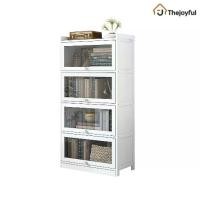 ราคา [COD] Thejoyful ชั้นวางหนังสือ ตู้หนังสือกระจก ตู้หนังสือ 3ชั้น 4ชั้น 5ชั้น Book shelf ประตู ป้องกันฝุ่น (1733030525487253226)