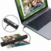 ราคา เครื่องสแกนเอกสารแบบพกพาHandheld Portable A4 Book Document Photo Scanner (1732832636610578305)