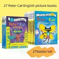 ราคา [จัดส่งทันที] หนังสือภาพภาษาอังกฤษ Pete Cat Book เล่ม 27/32 ที่สมบูรณ์ที่สุด, Pete the Cat I Can Read (1733151275573413112)