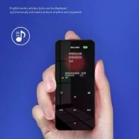 ราคา เครื่องเล่น MP3 ขนาดกะทัดรัด 0.8 นิ้ว TFT พร้อมบลูทูธ 5.0 ลำโพงในตัวและฟังก์ชั่นการบันทึก e-book อุปกรณ์เสียง ABS สีดำแบบพกพา เหมาะสำหรับการฟังแบบพกพา (1732935194840237866)