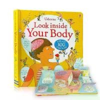 ราคา เก็บเงินปลายทาง. หนังสือภาษาอังกฤษ Usborne Look Inside Your Body Lift-The-Flap Interactive Montessori Education Board Book English Children Book Bedtime Reading Storybook for Kid (1732855993948866370)