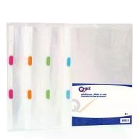 ราคา [จัดส่งทันที] [Tiktok] ส่งด่วน! คิวบิซ แฟ้มโชว์เอกสาร A4 ไส้ 10 ซอง แพ็ค 6 เล่ม Q-BIZ Clear Holder A4 10 Pockets/Book x 6 Pcs สินค้าราคาถูก พร้อมเก็บเงินปลายทาง (1733122383450245049)