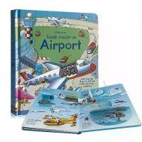 ราคา ส่งฟรี- Usborne Look Inside An Airport Educational 3D หนังสือภาพภาษาอังกฤษสำหรับเด็ก Baby Bedtime Reading Board Book (1733201979815462489)
