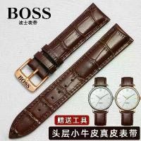ราคา เหมาะสําหรับ Boss Original Cowhide สายนาฬิกา Boss Leather Strap Pin Buckle Leather Bracelet 18/20/22mm (1732761147981858368)