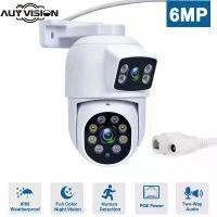 ราคา [COD] Outdoor Dual Lens 6MP PTZ POE IP Camera CCTV Security Dome Two-Way Audio Color Night Video Surveillance For Nvr System Xmeye (1733348720695346746)