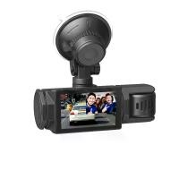 ราคา HD 1080P Dash Cam Three-Lens Simultaneous Display with Rear View Camera Mobile WIFI Car DVR (1733370663708034330)