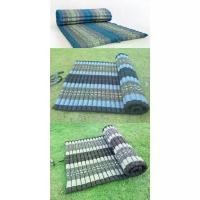 ราคา ที่นอนนุ่นระนาดม้วนเก็บได้ ขนาด 105*200*5 ซม พับเก็บได้ Thai Roll Up Mattress Camping Kapok Cotton100% (1732983768511579693)