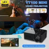 ราคา [COD] YT100 Projector Mini Portable High Quality Beamer Outdoor Camping Projector Smartphone Wireless Mirroring Supported Home Theater (1733321050291275463)