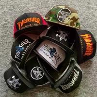 ราคา Snapback thrasher cap หมวกสเก็ตบอร์ด santacruz ฤดูร้อนสเก็ตบอร์ด SK8 เปลวไฟปีศาจมือ Unisex หมวกกีฬา Breathable Casual หมวกตาข่ายแบน Brim เบสบอลหมวกกว้าง Brim คําแนะนําการขายที่ร้อนแรงในเดือนนี้ (17325