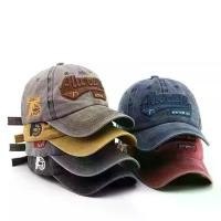 ราคา ✨ Women's duckbill cap, washable letter embroidery baseball cap, various trendy brands, men's personality sun hat, fashion accessories (1733282541064127980)