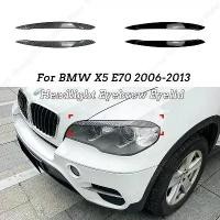 ราคา Car Headlight Eyebrow Eyelid Sticker for BMW X5 E70 30d 48i 30i 35d 40d 50i 35i M50d 2006-2013 Trim Lamp Cover Body (1733115537770120871)