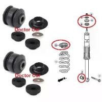 ราคา Doctor Car ชุดยางรองเบ้าโช๊คหลัง ยางรองโช๊คอัพหลัง ฮอนด้า แจ็ส แจ๊ซ GE Honda Jazz 2008-2014 (1733215005534554037)