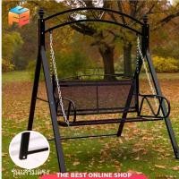 ราคา uoouu shiww ความคงทน 【รุ่นหนา】ชิงช้าเหล็ก เก้าอี้ชิงช้า 2ที่นั่ง แข็งแรง garden swing chair (1733412887807166201)