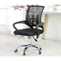 ราคา เก้าอี้ผู้บริหาร เก้าอี้สำนักงาน ปรับระดับได้ หลังตาข่าย สูง 97 ซม. Office Chair รุ่น GOC01 ( Black ) (1733317095272056133)