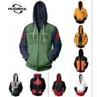 ราคา Hot Anime Naruto 3D Zip Jackets Cosplay Costumes Men Hoodies Sweatshirts Uzumaki Akatsuki Haruno Sakura Zipper Clothes (1733368726391916371)