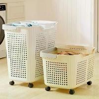ราคา Dirty Laundry Basket for Family Bathroom with Large Capacity, Suitable for Various Items such as Clothes Hangers, Jeans Clips, 100 Sack Bags, and Chestnut Cinderella ตะกร้า แมว (1733149019643021237)