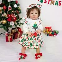 ราคา Rebirth Doll Clothes Set 55cm 24inch ชุดเสื้อผ้าตุ๊กตาแบบจริง ชุดเดรสและชุด Romper ชุดสามชิ้นสำหรับวันคริสต์มาส ตุ๊กตา อิเกีย ตุ๊กตา ชินจัง โชว์ ช้างน้อย ตุ๊กตา ระบาย อารมณ (1733331086910785517)
