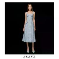 ราคา [พร้อมส่ง] [asava aw23] Tweed Corset Bustier Dress เดรสผู้หญิง สายเดี่ยว กระเป๋าหน้า แต่งดีเทลชายรุ่ยและกระเป๋ารุ่ย ซิปหลัง (1732957872837526806)