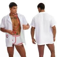 ราคา ชุดคอสเพลย์ผู้ชายเซ็กซี่สำหรับไนท์คลับ ชุดชั้นในเซ็กซี่ หมอเซ็กซี่ พยาบาลผู้ชาย ชุดยูนิฟอร์มเซ็กซี่ ยั่วยวน ราคาสุดคุ้ม ขายดีที่สุด ของที่แสวงหาสูง traditional dress ชุด นานาชาติ (1733386567765296297)