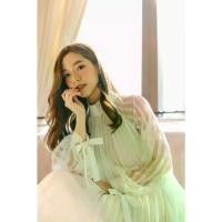 ราคา Pirunya - Pleated Dress 02 เดรสพลีท แขนซีทรู สีขาว (1732962294564357910)