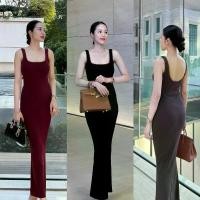 ราคา [COD] [Tiktok]LITAS : LUCY DRESS เดรสเข้ารูป เดรสปักลูกไม้ เดรสไหมพรมปักลูกไม้ เดรสลูกไม้ เดรสยาวไหมพรม (1732887588503717092)