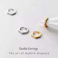 ราคา Natalia Earrings ต่างหูเงินแท้ S925 ต่างหูเงินแท้ 100 เปอร์เซ็นต์ (1732585281282409818)