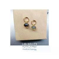ราคา ต่างหูหินแท้ลาบาโดไลท์ Labradorite Earrings (กลับร้าย พลิกสถานการณ์ ปัดเป่าความไม่มงคล) (1732236051486312305)
