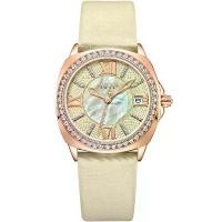 ราคา JULIUS Women's Retro Fashion Round Waterproof Quartz Watch JA- (1733339792328459304)
