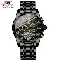 ราคา Swiss Brand TEVISE Men's Watch Men's Fashion Watch Mechanical Watch Multifunctional Waterproof Luxury Watch (1733099972420077087)