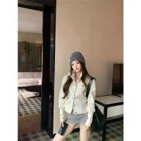 ราคา [Hot Girl Women's Clothing] Long Sleeve Slim Fit Slimming Long Sleeve Wool Coat Girl Sexy Coat Fashion Coat Korean Coat Thin Jacket @- (1733282843467679596)