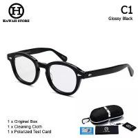 ราคา Hawaii Fashion Johnny Depp Lemtosh Style Eyewear Top Quality Acetate Frame Vintage Round Brand Design Eyeglasses (1733441017017500833)