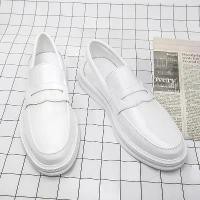 ราคา [COD] New Men's Formal Shoes Loafers Size 38-45 Comfortable Men Dress Shoes Fashion White Casual Shoes for Men Tassel Wedding Footwear (1733284782586693166)
